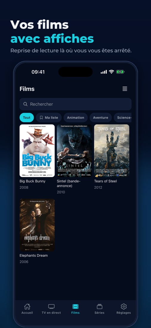 Films (démo)